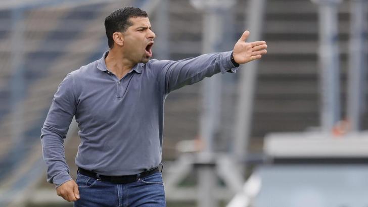 Schalke coach Dimitrios Grammozis
